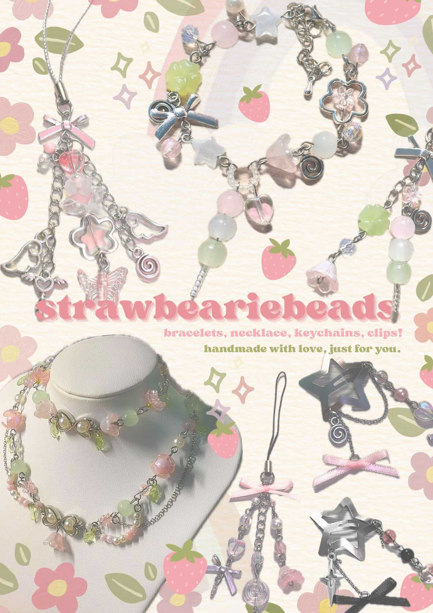 StrawbearieBeads
